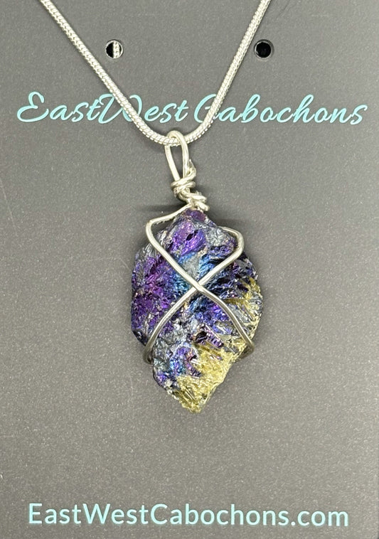 PEACOCK ORE NECKLACE