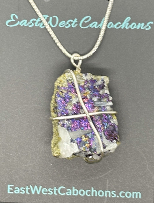 PEACOCK ORE NECKLACE