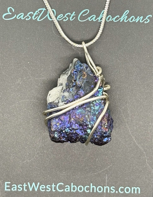 PEACOCK ORE NECKLACE